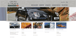 Desktop Screenshot of grupolomex.com